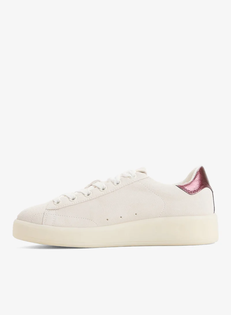 ALDO  ADREI Round Toe Lace-Up Sneakers for Women | Best Price UAE