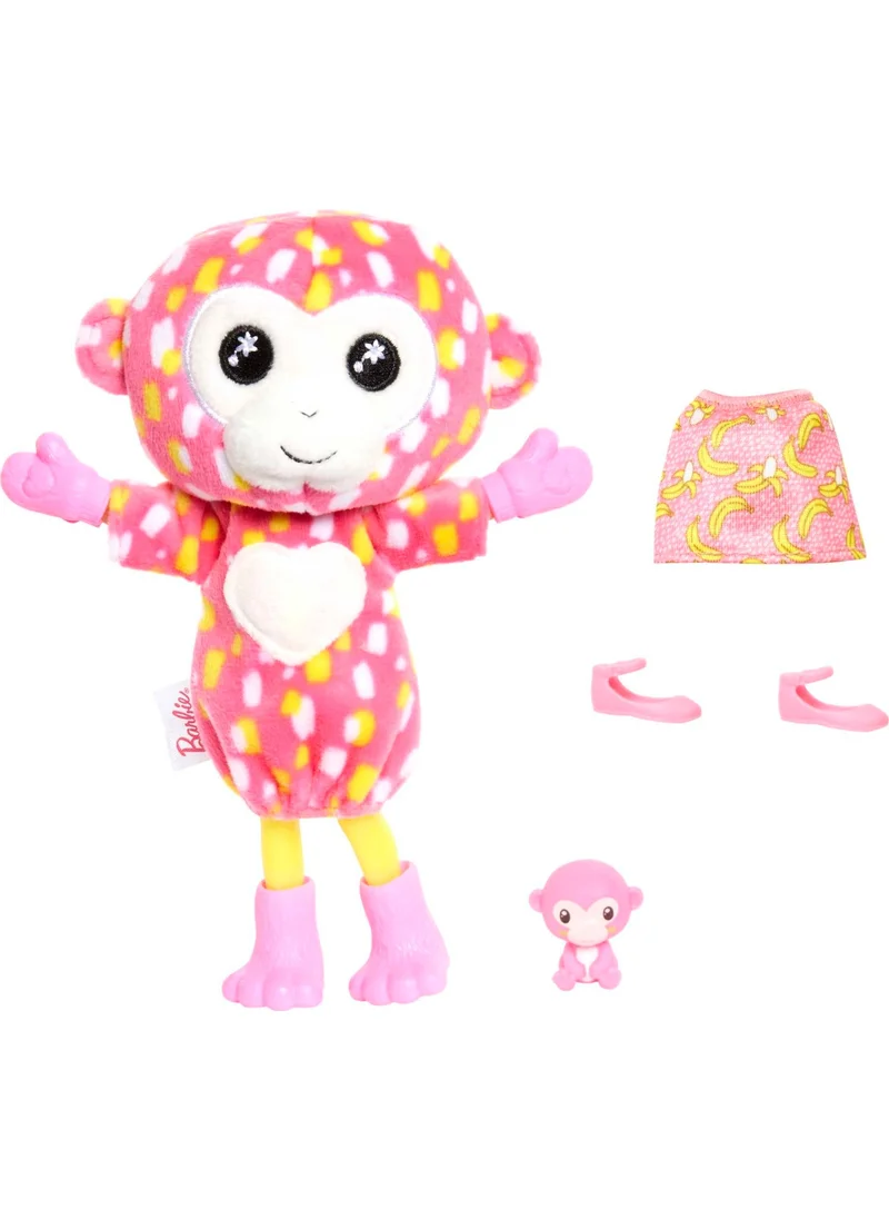 Barbie Cutie Reveal Dolls Chelsea Tropical Jungle Series - Monkey, ages 3+, HKR14