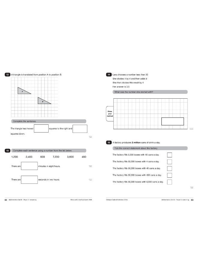 null - KS2 Maths SATs Practice Papers: For the 2024 Tests - Image 1