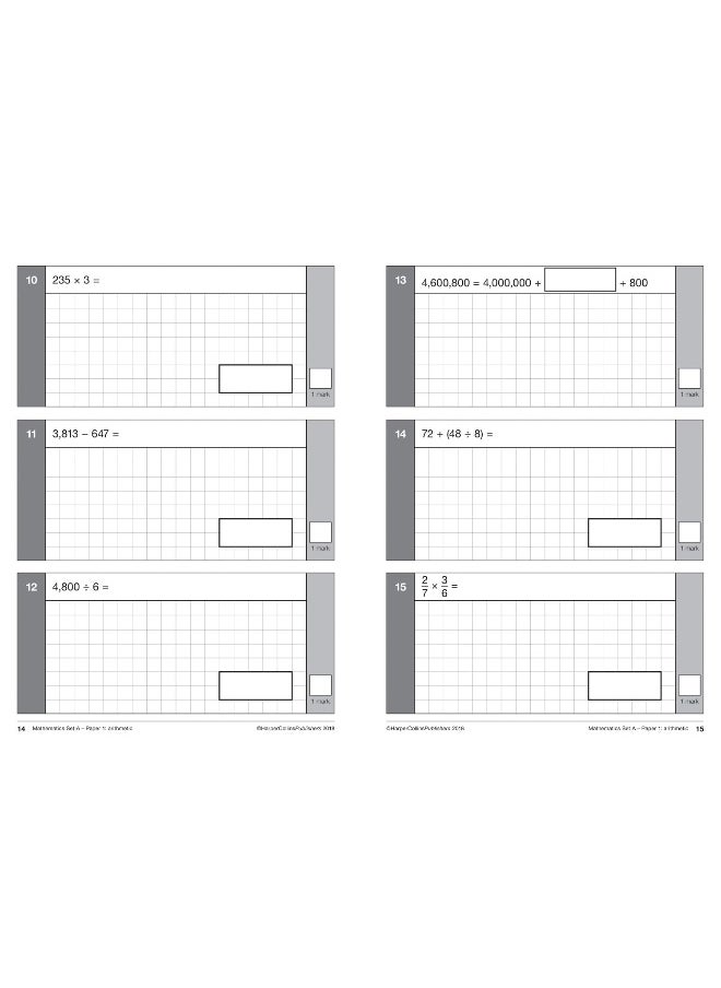 null - KS2 Maths SATs Practice Papers: For the 2024 Tests - Image 1