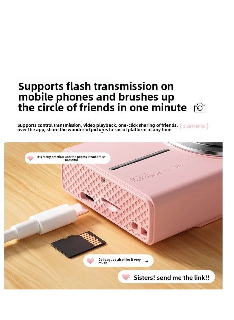 Generic High-definition Self-timer Student Ccd Retro Digital Camera Front And Back Double Camera Portable  - Image 2