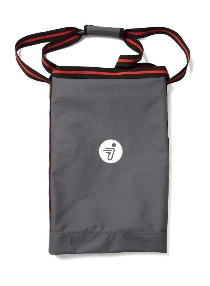 Segway-Ninebot Original Segway Ninebot KickScooter Carrying Bag, Large Capacity Water-Resistant Carrying Bag for Electric Scooters with Adjustable Shoulder and Carry Straps, Durable Nylon Webbing and Sports Zipper - NBS-BAG01 GREY - Image 2