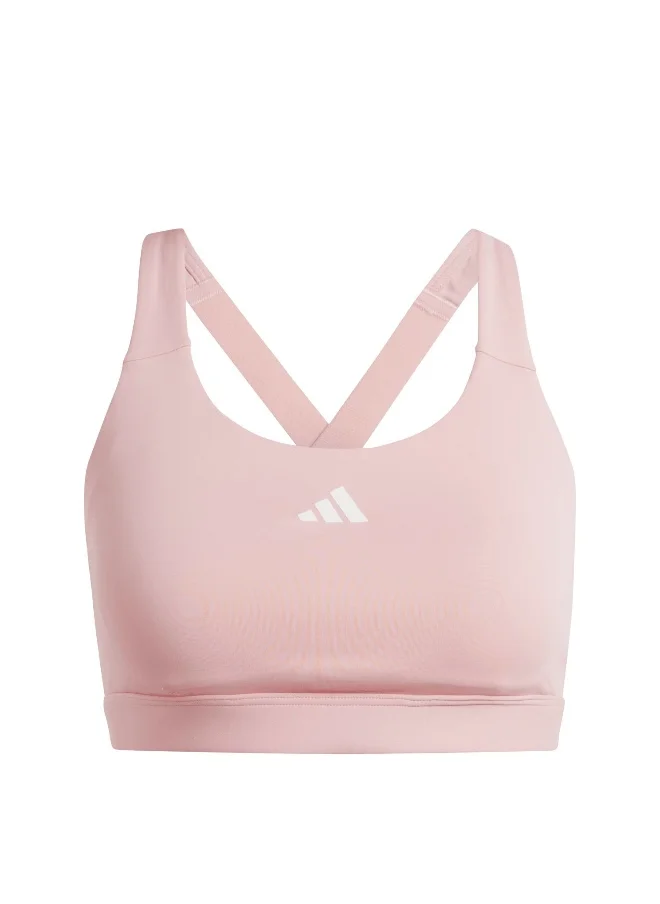 اديداس adidas Tlrdrct Hs Bra Pink Training Bra 2XSB