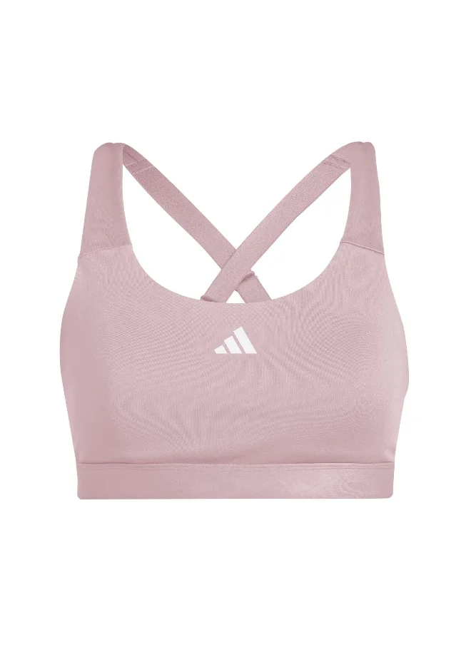 اديداس adidas Tlrdrct Hs Bra Pink Training Bra 2XSB