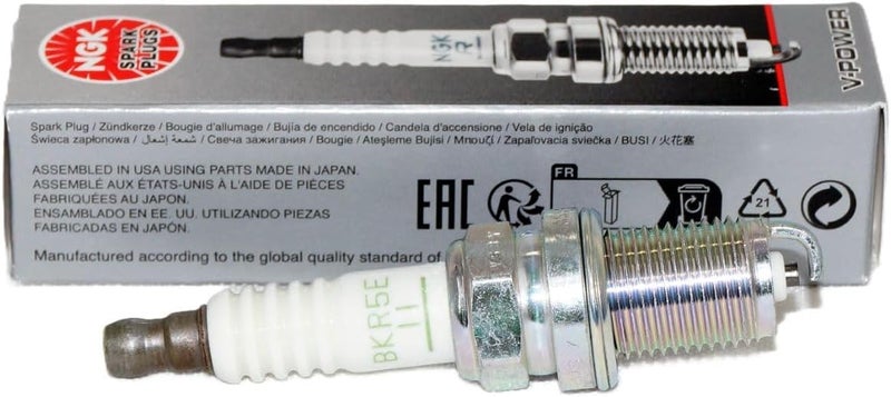NGK Spark Plug BKR5E-11- Set of 4 - Image 2
