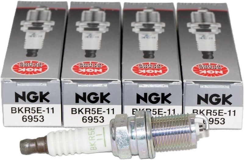 NGK Spark Plug BKR5E-11- Set of 4 - Image 1