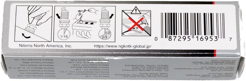 NGK Spark Plug BKR5E-11- Set of 4 - Image 4