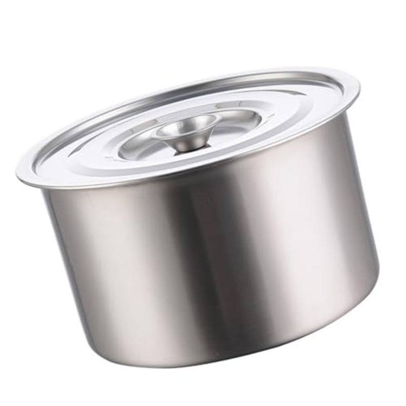 Stainless Steel Stew Pot, Non-Stick Convenient Cookware with Lid for Home Chefs, Soup Making, Braising, and Everyday Cooking - Image 4