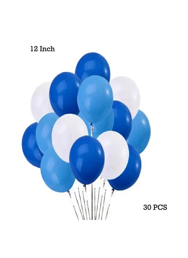 Boxwoods It's A Boy 34 PCS Blue And White Balloons Set  - Image 2
