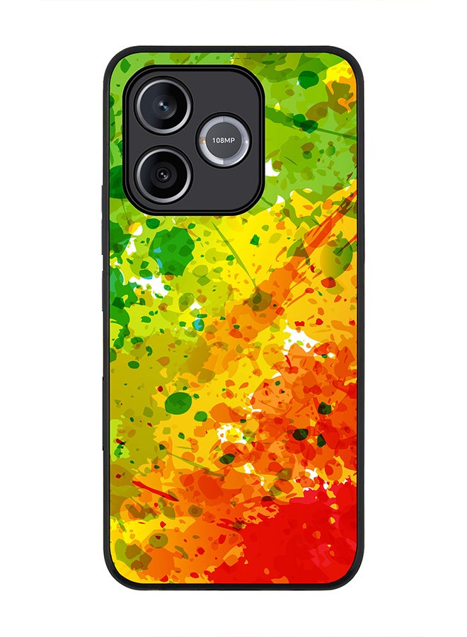 Stylizedd For Honor 600 Lite / 500 Smart / Honor X80i Case,Slim fit Camera Protection, Shockproof Thin Phone cover  - Tropical Splash - Image 1