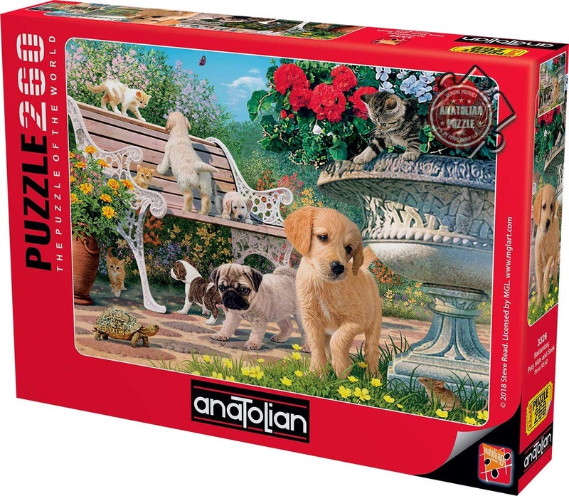 Anatolian Puzzle - Pets Hide and Seek, 260 Pieces Jigsaw Puzzle, #3326, Brown/A, Model: ANA3326 - Image 1