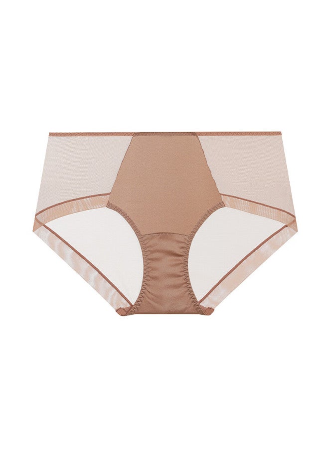 Aimer Women's Underwear, Summer Cotton Crotch With Mulberry Silk, Mid-rise Triangle Panties, Am22b021, 165 - Image 1
