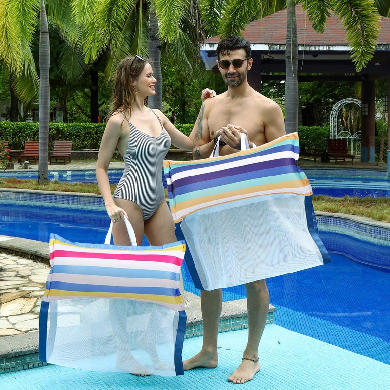 FindUWill Pool Hammock Floats, XL, 2Pack Inflatable Water Floaties 4-in-1 (Saddle, Lounge Chair, Drifter), Lounger for Adults - Image 4