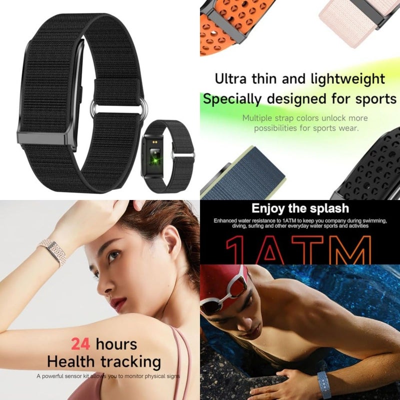 Smart Fitness Tracker Wristband – Lightweight Sports Strap with 1ATM Water Resistance - Image 1