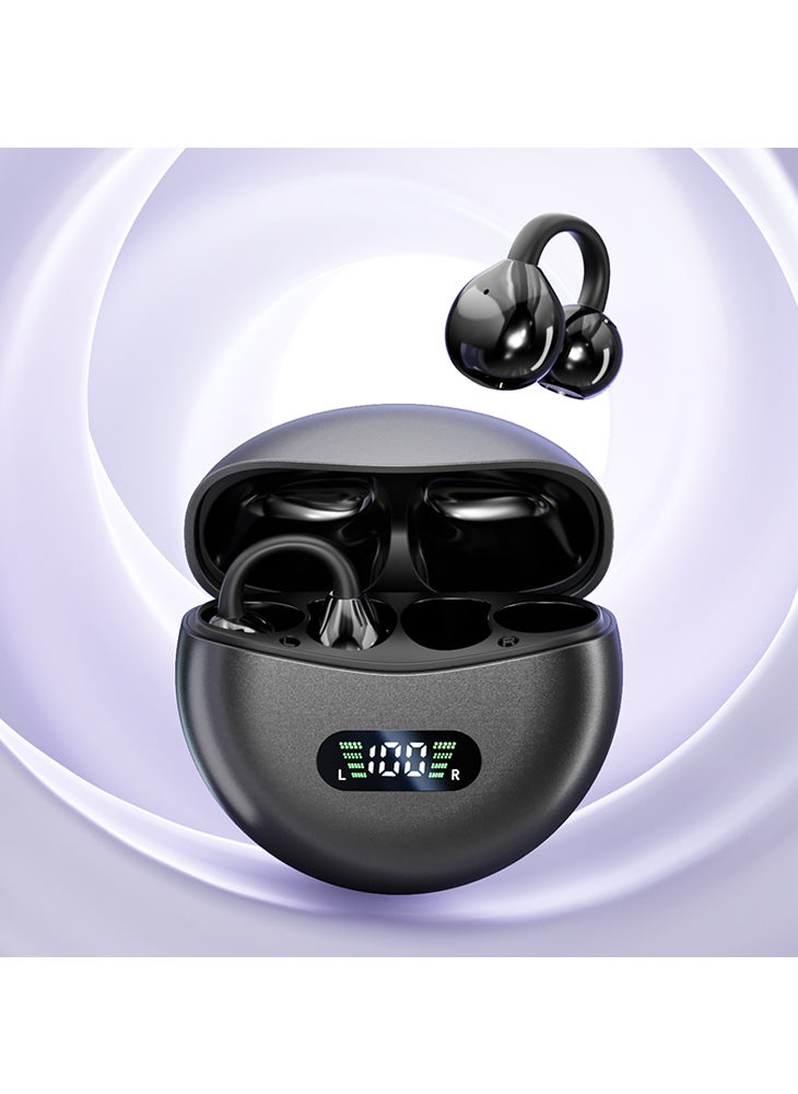 تشوميل سماعة رأس بلوتوث لاسلكية مثبتة على الأذن من برلين ساوند، سماعات أذن ذات توصيل عظمي في الهواء الطلق، عمر بطارية طويل - Image 3