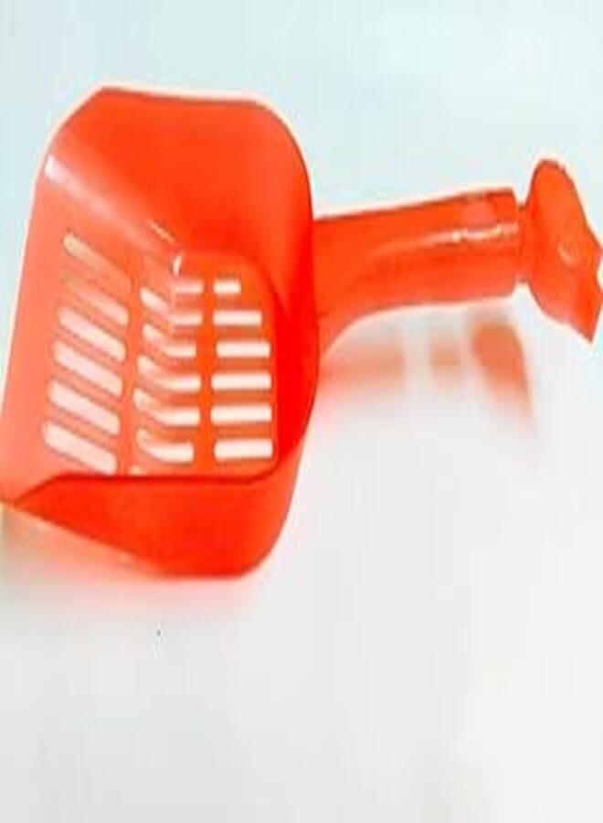 OR Cat litter box scoop, cleaner shovel-orange