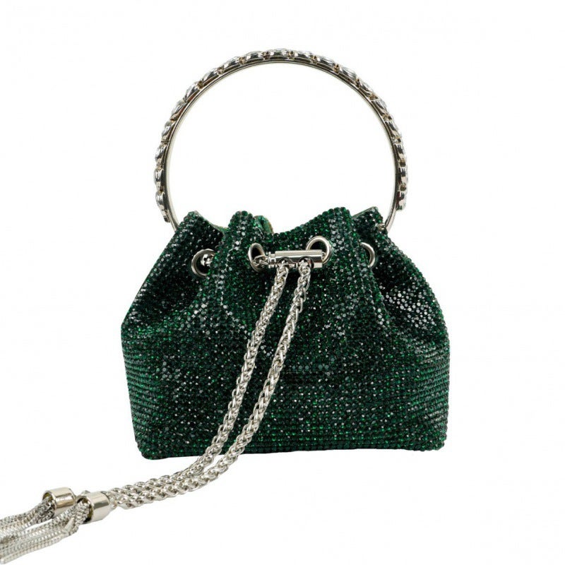 Evening Bag Personalized E-Commerce Dress Wedding Bag Chain Bag Clutch Women'S Bag New Bright Diamond Evening Bag - Image 4