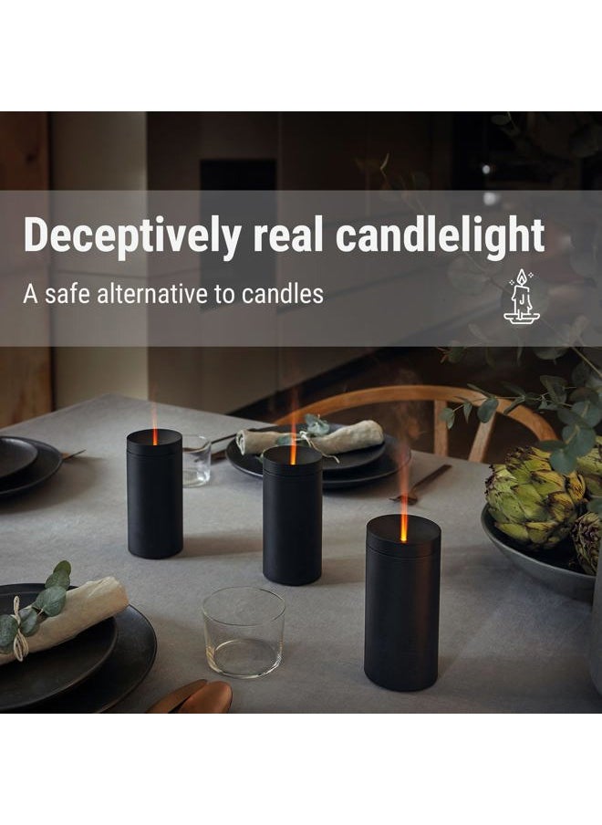 Stadler Form Aroma Diffuser Lucy Using Battery Power, with Flame Effect can Diffuse Essential Oils for up to 7 Hours, for Relaxation and revitalising Aromatherapy, White  - Image 2