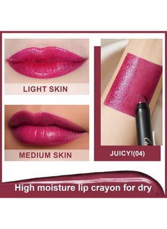 Oulac Magenta Lipstick - Moisturising Lipstick Tinted Lip Balm for Dry Lips, Hydrating Creamy Lip Crayon & Blush - Lip Colour and Cheeks Makeup | 2.48g, JUICY! (04) - pzsku/Z83E6DCC66A4B0E8FD860Z/45/_/1738306225/9956e963-f188-4135-8b7f-9ab20e3b5be6