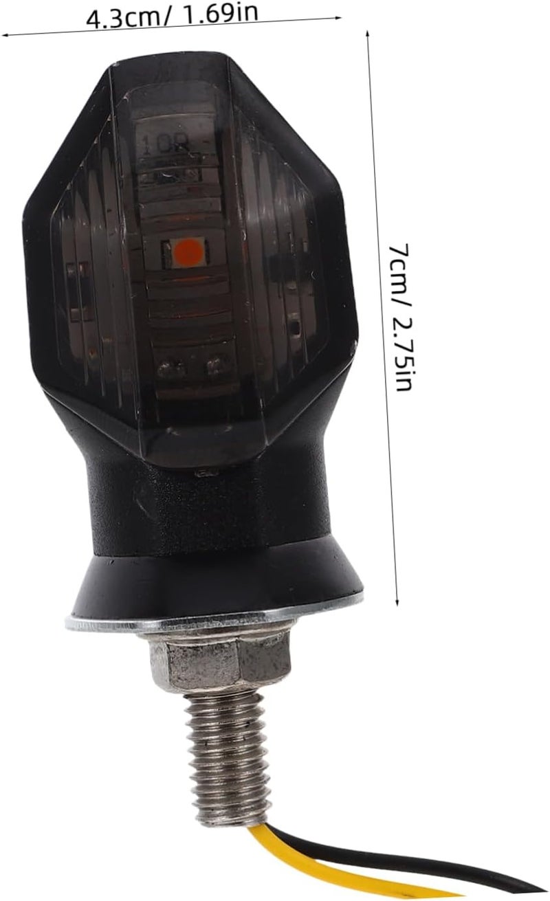 بناء مرن متنوع 2 قطعة من أضواء إشارة الانعطاف LED بديلة للدراجات النارية، ضوء إشارة LED للدراجات النارية تصميم يتلاءم مع كل أسلوب - Image 2