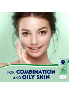 Nivea Face Wash Cleanser Purifying Cleansing Combination Skin Pack of 3  - Image 5