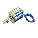 uxcell uxcell Linear Motion Solenoid Electromagnet DC24V 1A 15N 10mm Stroke Push Pull Type Opening Frame JF-0837B  - Image 2