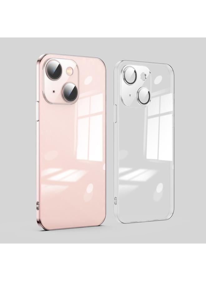 Zaboon Case For iPhone 13 Dustproof Glass Lens Protection Electroplating Phone Case - Image 1