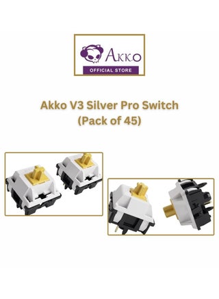 Akko V3 Penguin Tactile Silent Keyboard Switch for Mechanical Gaming Keyboard, 5-Pin 43gf Quiet Switches with Standard MX Structure (45pcs) - pzsku/Z83E766FF7F26DC83AFC9Z/45/_/1702648715/28e6be2e-e794-4633-a527-c0404bb337ef