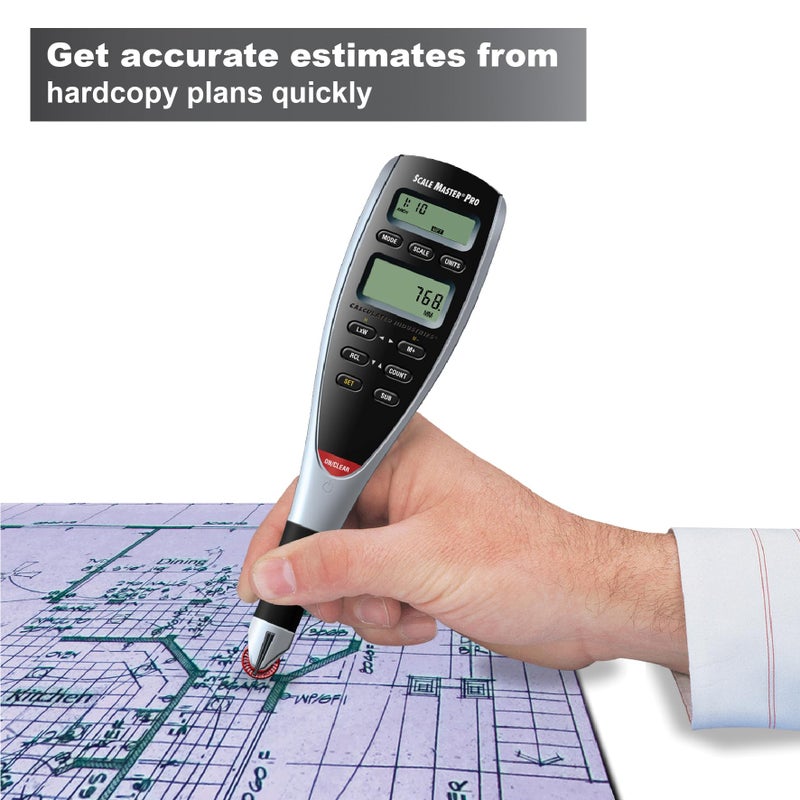 Calculated Industries Scale Master Pro 7.3-Inch Digital Plan Measure (6025) - Image 3