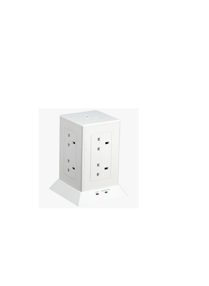 RR RR Tower Socket 13 Amp 9 Socket Ebts9Bswh 