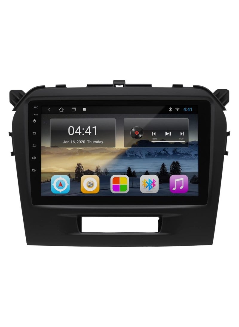 شيزا ستار ستيريو سيارة أندرويد لسوزوكي جراند فيتارا 2015 2016 2017 2018 2019 2 جيجابايت رام 32 جيجابايت روم 10 بوصة يدعم أبل كاربلاي، ميرورلينك واي فاي BT، شاشة تعمل باللمس IPS مع كاميرا AHD متضمنة - Image 1