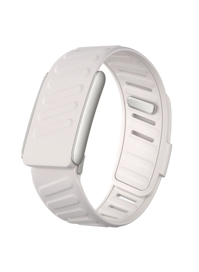 Rugged Comfort Silicone Wristband Compatible with WHOOP 5 Band, Waterproof and Sweatproof, for Men Women with Metal Frame Connector