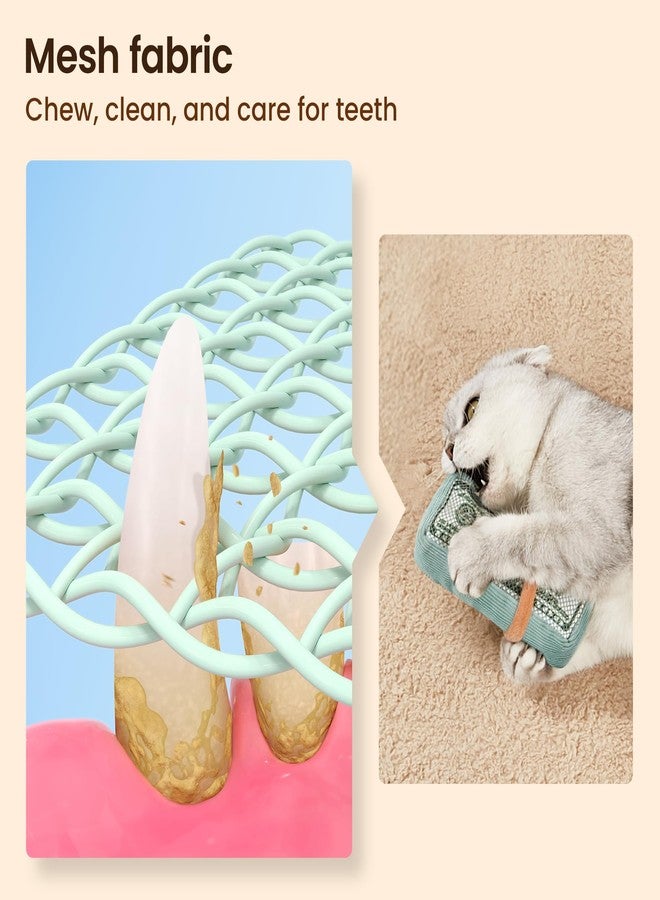 Potaroma Cat Toys US-Dollar Catnip Crinkly Sound Toy, Mesh Fabric for Teeth Cleaning, Interactive Kicker Toys for Indoor Kitten Exercise 6.0 Inches for All Breeds - Image 5