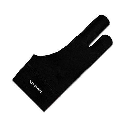 XP-PEN XPPen Artist Drawing Glove 2-Fingers Glove for Graphics Drawing Tablet Suitable for Right Hand and Left Hand (Size M) Black - Image 1