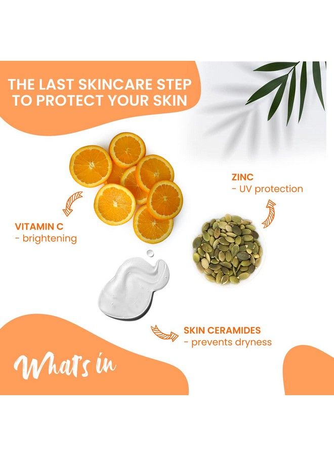 NUTRIGLOW Advanced Organics Vitamin C Skin Lightening Day Cream For Dark Spot Reduction & Tan Removal 50Gm - Image 3