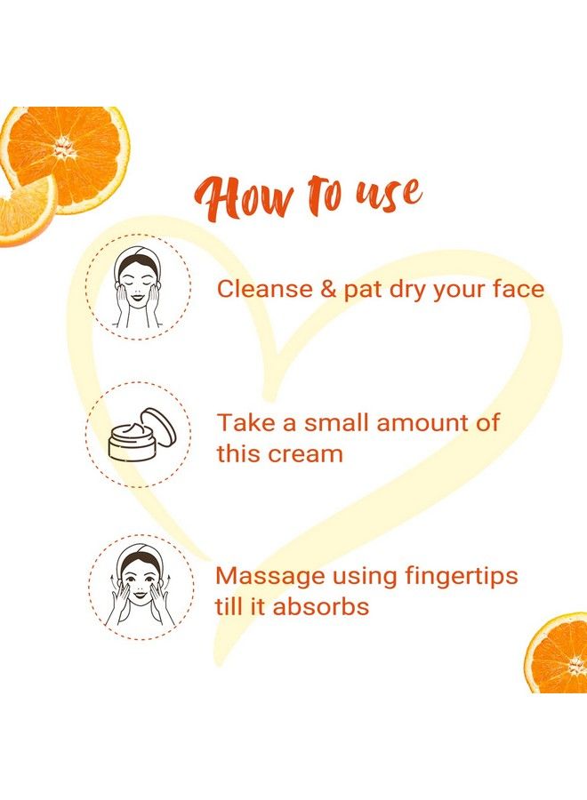 NUTRIGLOW Advanced Organics Vitamin C Skin Lightening Day Cream For Dark Spot Reduction & Tan Removal 50Gm - Image 4