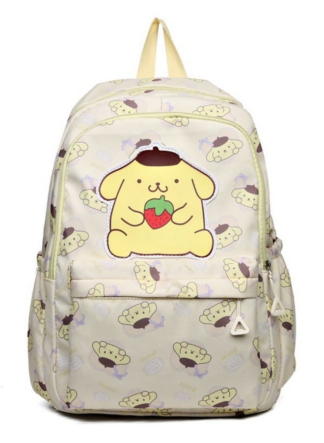 PompomPurin Backpack for School Kids Backpack Laptop Backpack School Bag Cute Anime Backpack for Girls Boys - Image 1