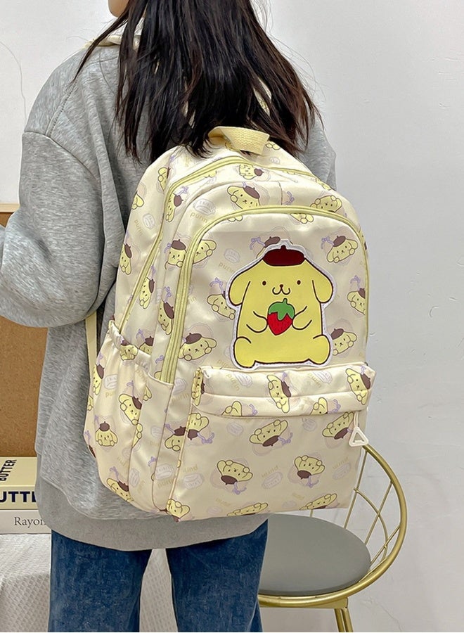 PompomPurin Backpack for School Kids Backpack Laptop Backpack School Bag Cute Anime Backpack for Girls Boys - Image 2
