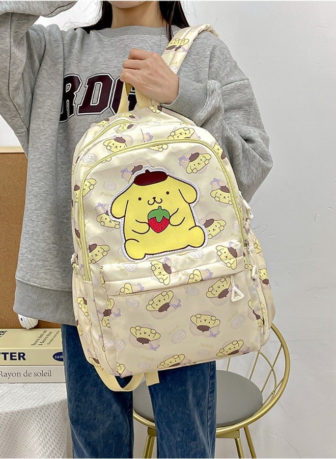 PompomPurin Backpack for School Kids Backpack Laptop Backpack School Bag Cute Anime Backpack for Girls Boys - Image 5