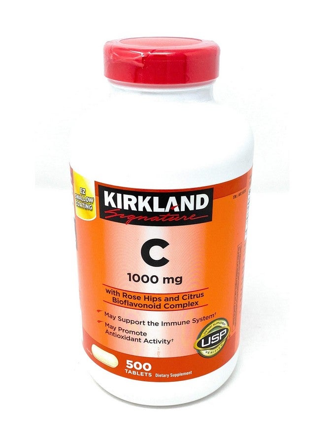 Kirkland Signature Vitamin C W/ Rose Hips 500 Tablets  - Image 2