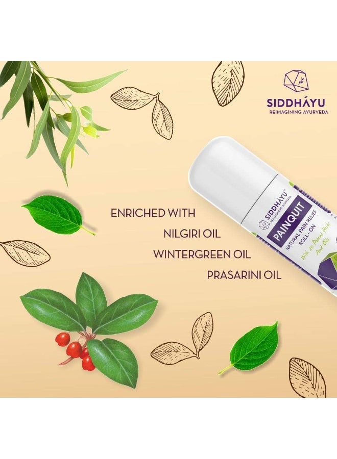 SIDDHAYU PAIN QUIT ROLL ON 75ML - Image 4