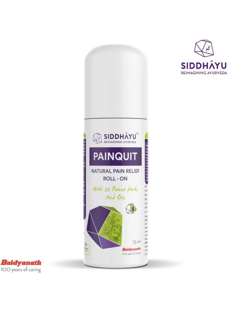 SIDDHAYU PAIN QUIT ROLL ON 75ML - Image 2