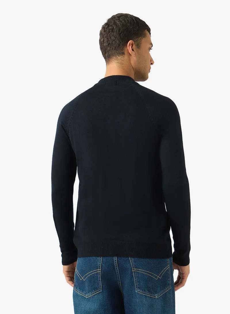 Robert Wood  Casual Turtle Neck Pullover Sweater for Men | Best Price UAE
