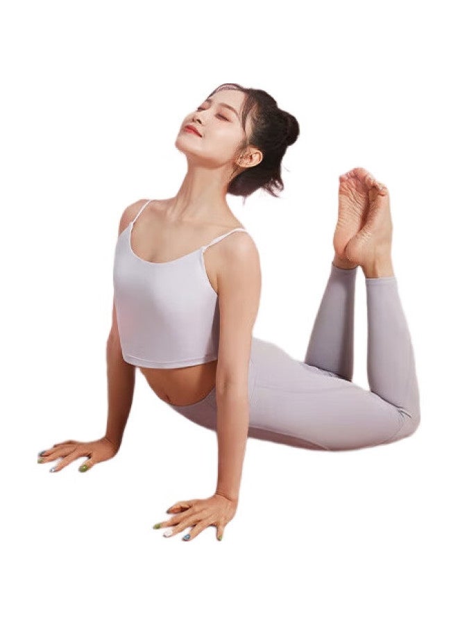 Keep Yoga Mat Fitness Mat Tpe Extra Wide And Thick 183*80Cm For Beginners Men Women Home Use 9Mm Gray Pink - Image 2