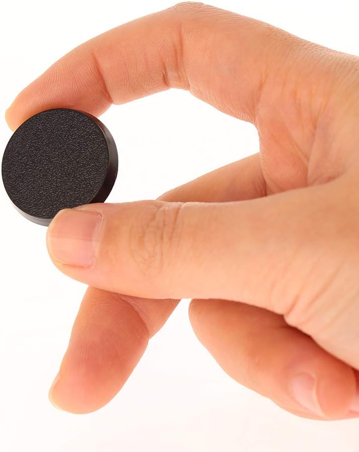 Evemodel MB325 100pcs Round Plastic Model Bases 25mm or 0.98inch for Gaming Miniatures or Wargames Table Games - Image 3