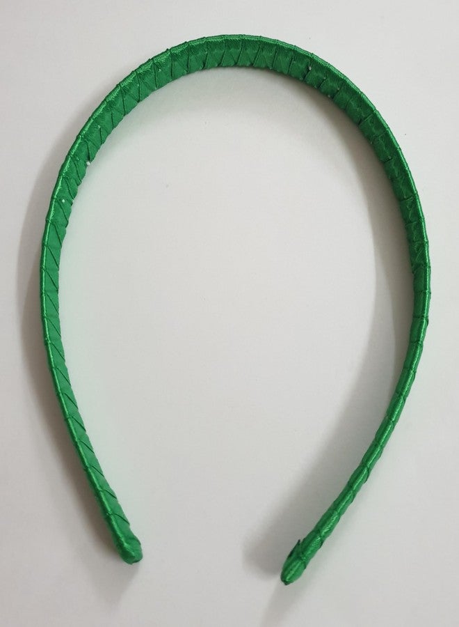 Belleza Crafting with Creativity Handmade Green & Light Green Zig-Zag style in Hairband- Flexible and Comfortable DIY headbands for Women/Girls/Kids (Pack of 2) - Image 4