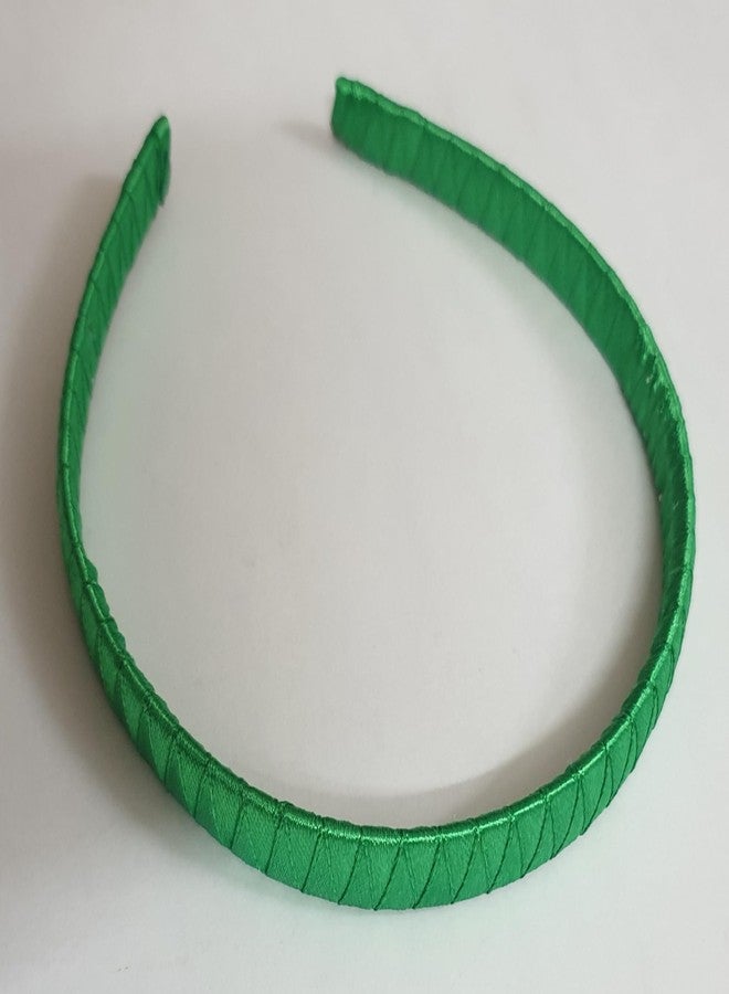 Belleza Crafting with Creativity Handmade Green & Light Green Zig-Zag style in Hairband- Flexible and Comfortable DIY headbands for Women/Girls/Kids (Pack of 2) - Image 3