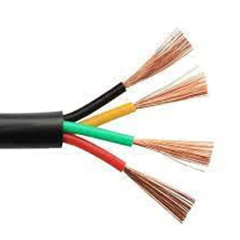 ELECTRRIUS كابل كهربائي مرن نحاسي 15 مم × 4 نواة من إلكتريوس مع علامة ISI بطول 20 متر مثالي للاستخدام الكهربائي - Image 2