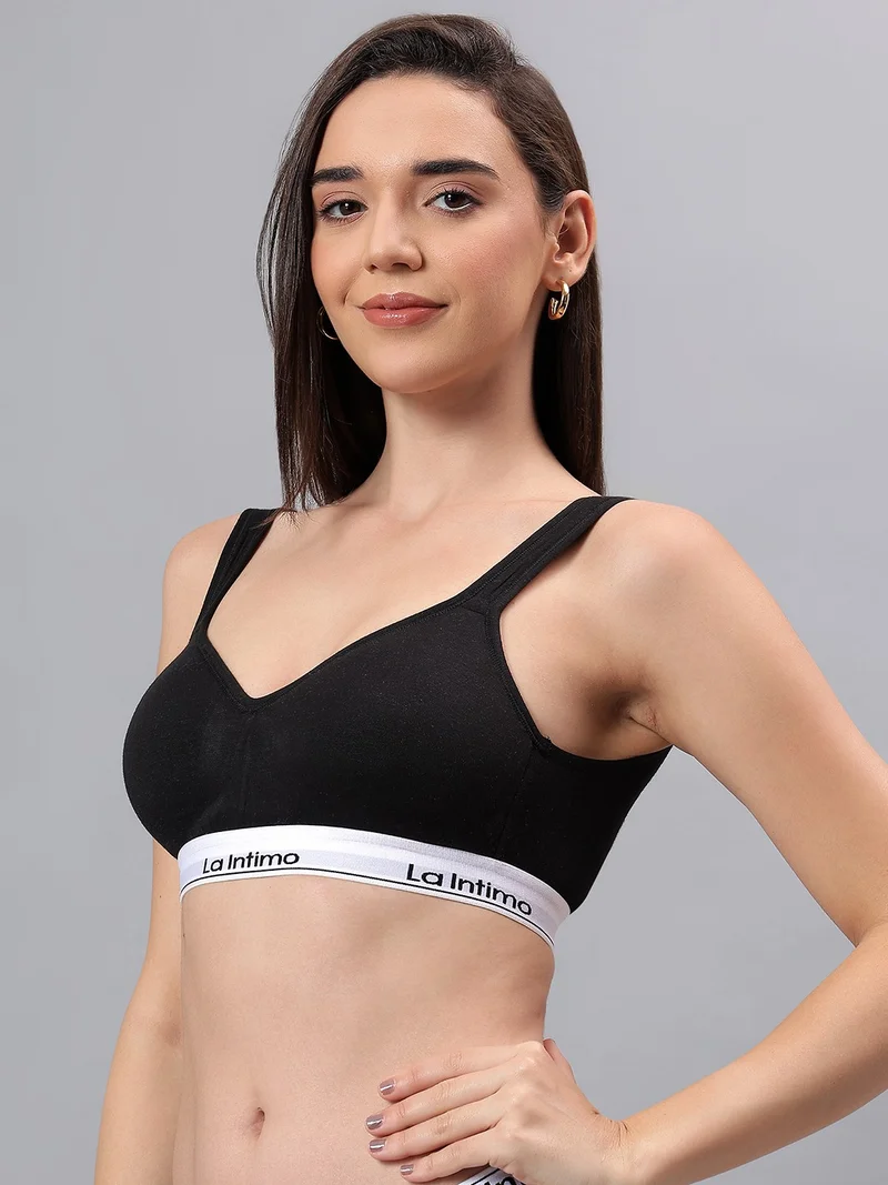 La Intimo Semi-Padded T-Shirt Bra