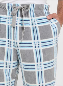Seventy Five Micro Fleece Checked Pants  - Image 4